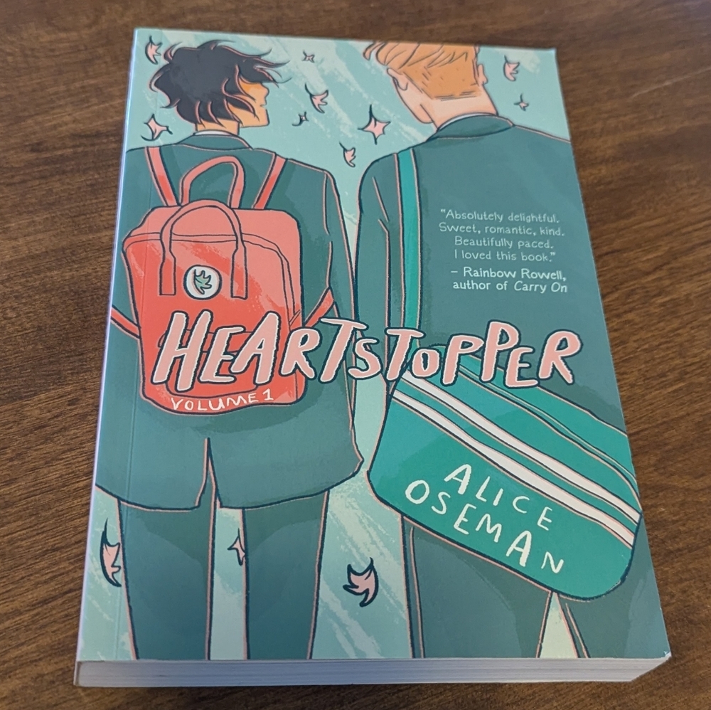 Heartstopper Volume 1 By Alice Oseman Teen Graphic Novel